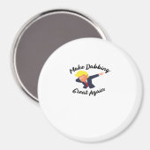 ダビングを再素晴らし行デザインクラシック マグネット (正面/裏面)