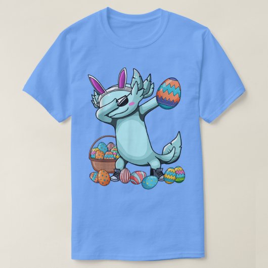 ダビングアオロテルイースターデイエッグダブボーイズガールズキッド Tシャツ (デザイン正面)