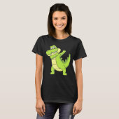 ダビングアリゲーターアリゲーターグラフィック Tシャツ (正面フル)