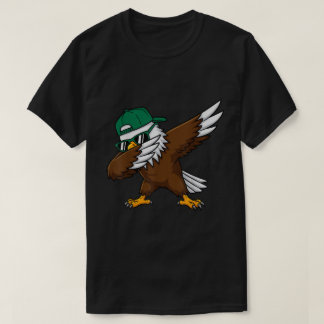 ダビングイーグル面白い子供アメリカTシャツ Tシャツ