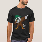 ダビングイーグル面白い子供アメリカTシャツ Tシャツ (正面)