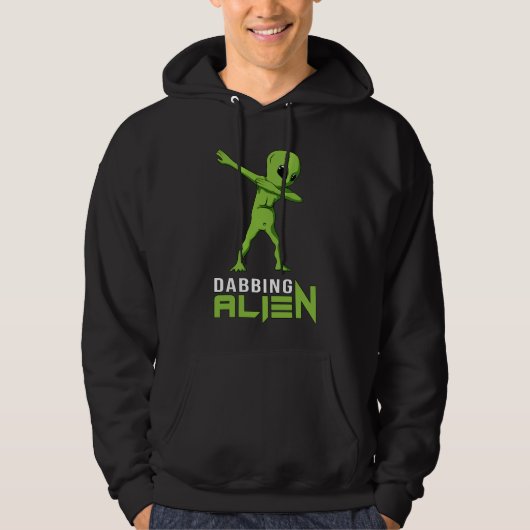 ダビングエイリアンエリア51 Ufo宇宙エイリアンおもしろいギフト パーカ (正面)