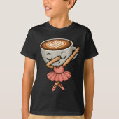 ダビングカプチーノバレリーナキュートイタリアンブレインロット Tシャツ (正面)