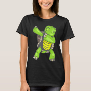 ダビングカメ 涼しい海の生き物 魚好きTシャツ Tシャツ