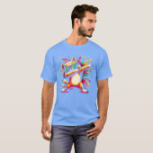 ダビングキャットサングラス キッテン ネコ 少年 Tシャツ (正面フル)