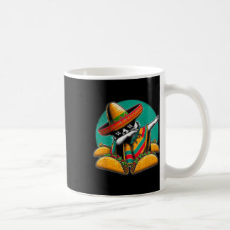 ダビングキャットタコスメキシコポンチョソンブレロCinco De コーヒーマグカップ