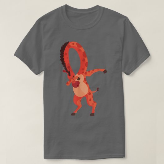 ダビングキリン踊り誕生日ギフト Tシャツ (デザイン正面)