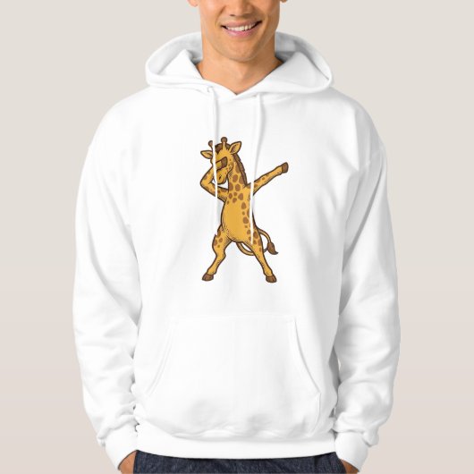 ダビングキリン ビンテージ風彫刻Tシャツデザイン_1 パーカ (正面)