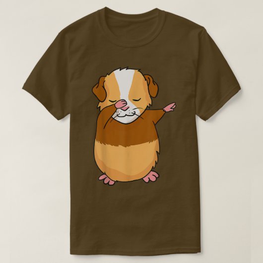ダビングギニアピグおもしろいダブギフト Tシャツ (デザイン正面)