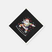 ダビングクリスマスサンタ醜いクリスマスクリスマス スタンダードカクテルナプキン (角)