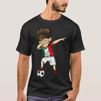 ダビングサッカーボーイイタリアジャージイタリアンガールpowe tシャツ