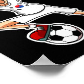 ダビングサッカーボーイ韓国ジャージ、韓国子供服 ポスター (角)