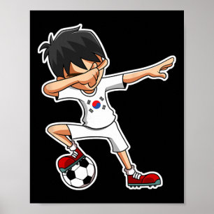 ダビングサッカーボーイ韓国ジャージ、韓国子供服 ポスター