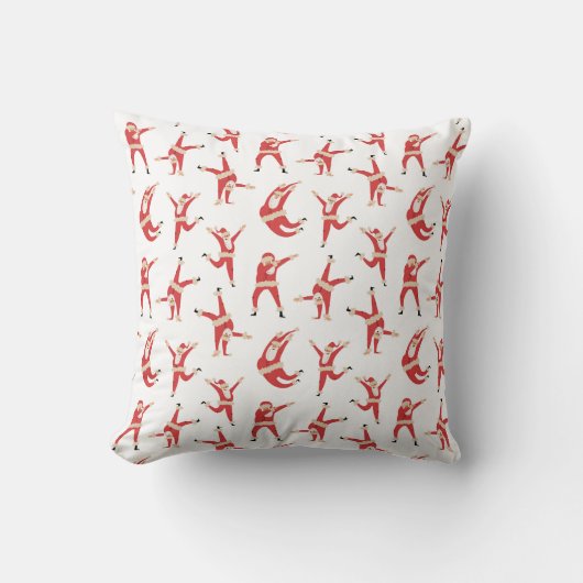 ダビングサンタおもしろいクリスマス クッション (正面)