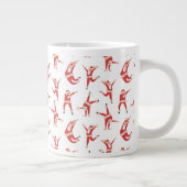 ダビングサンタおもしろいクリスマス ジャンボコーヒーマグカップ (右)