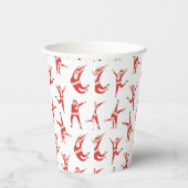 ダビングサンタおもしろいクリスマス 紙コップ (右)