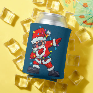 ダビングサンタクロースのクリスマスツリーライトボーイズ子供 缶クーラー