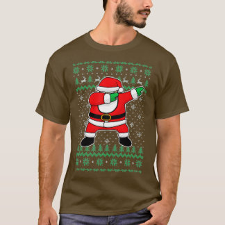 ダビングサンタクロースクリスマスホリデーズダブ Tシャツ