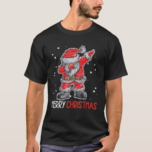 ダビングサンタクロースダブダップクリスマスTシャツ Tシャツ (正面)