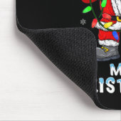 ダビングサンタクロースメリークリスマスクリスマスおもしろいダブ マウスパッド (コーナー)