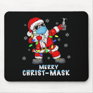 ダビングサンタクロースメリークリスマスクリスマスおもしろいダブ マウスパッド