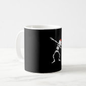 ダビングサンタスケルトン コーヒーマグカップ (正面左)