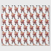 ダビングサンタトランプ47クリスマストおもしろいランプ2024 ラッピングペーパー (フラット)
