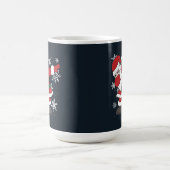 ダビングサンタ 楽しいクリスマス スノー コーヒーマグカップ (中央)