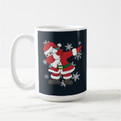 ダビングサンタ 楽しいクリスマス スノー コーヒーマグカップ (左)