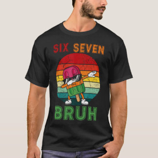 ダビングシックスセブンお兄さんサマーポップスイーツ 6 7 ミーム Tシャツ
