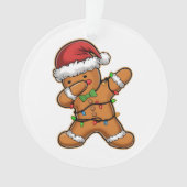 ダビングジンジャーブレッドツリーライトクリスマス オーナメント (正面)