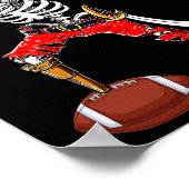 ダビングスケルトン海賊とフットルハロウィーンCo ポスター (角)