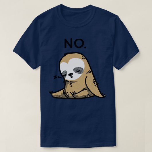 ダビングスロースNO Tシャツ (デザイン正面)
