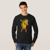 ダビングタコス キッズボーイ シンコデマヨ メキシコ料理 Tシャツ (正面フル)