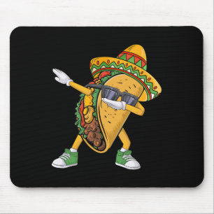ダビングタコチンコデマヨおもしろいメキシコ料理Dab マウスパッド