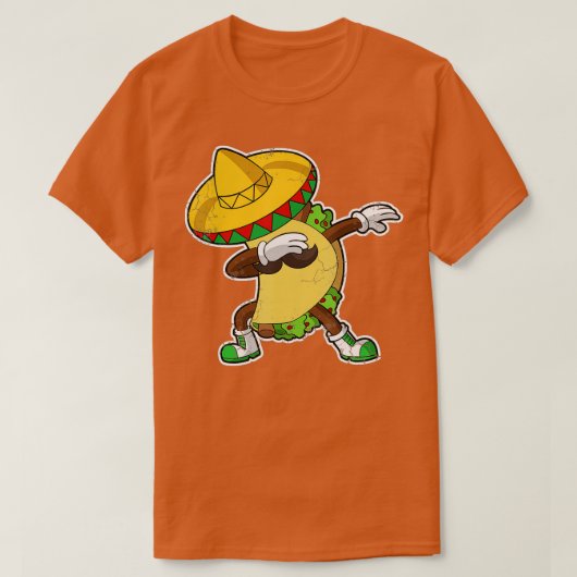 ダビングタコチンコデマヨメキシコラティーノメキシコF Tシャツ (デザイン正面)