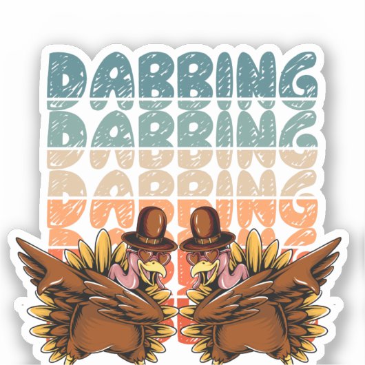 ダビングチキン シール (正面)