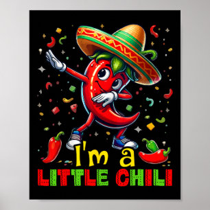 ダビングチリペッパーCinco de Mayoキッズシャツメックス ポスター