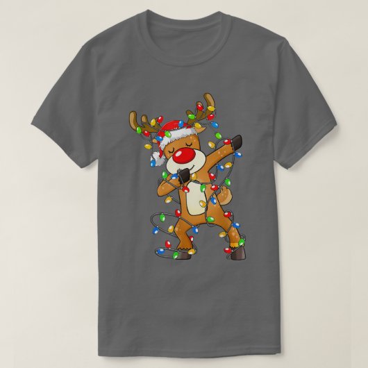 ダビングトナディアサンタクリスマスキッズボーイズメンダブ Tシャツ (デザイン正面)