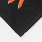 ダビングトルコとスケットルll秋ビーブスサンクスギヴィ フリースブランケット (角)