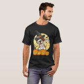 ダビングドイツ短編ポインタDabダンスハロ Tシャツ (正面フル)
