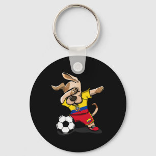 ダビングドッグ エクアドル サッカー ファン ジャージ エクアドル代表 キーホルダー