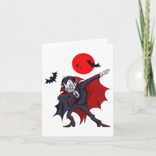ダビングドラキュラヴァンパイアハロウィーン数ダブラGif カード