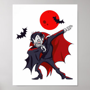 ダビングドラキュラヴァンパイアハロウィーン数ダブラGif ポスター