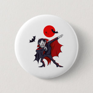ダビングドラキュラヴァンパイアハロウィーン数ダブラGif 缶バッジ
