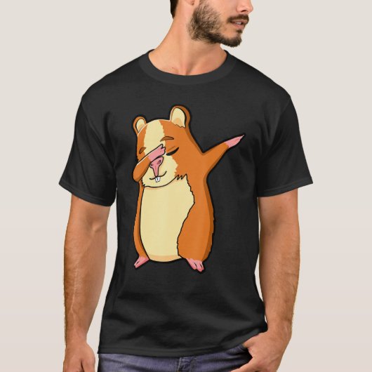 ダビングハムスターのハムスター Tシャツ (正面)