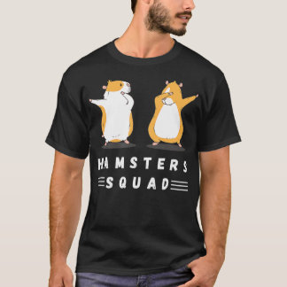 ダビングハムスターズ分隊ラブハムスターズ愛愛玩愛玩愛玩愛玩犬 Tシャツ
