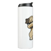 ダビングパグの子犬 タンブラー (回転左)