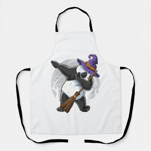 ダビングパンダハロウィンシャツ,ハロウィーン2021 エプロン (正面)