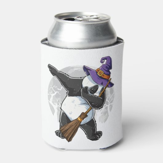 ダビングパンダハロウィンシャツ，ハロウィーン2021 缶クーラー (缶正面)